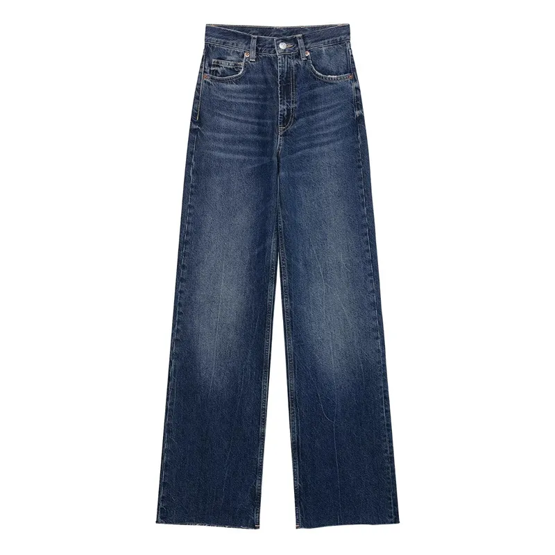 Jeans femininos de cintura alta estilosos para conforto e ajuste no dia a dia