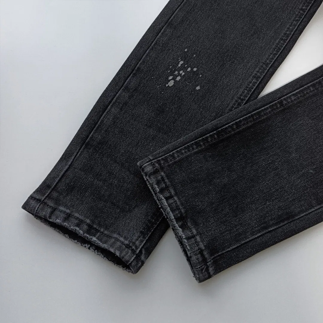 Fabricante de Jeans Slim Fit Vintage Lavado Inspirado na Ksubii