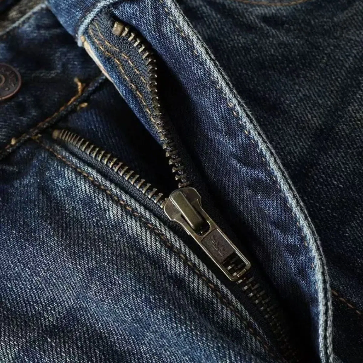 Jeans Slim Straight Leg Masculinos Desgastados para Estilo Casual