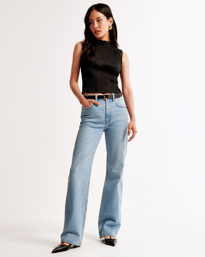 Fabricante personalizado de alta qualidade calças jeans femininas slim fit para mulheres