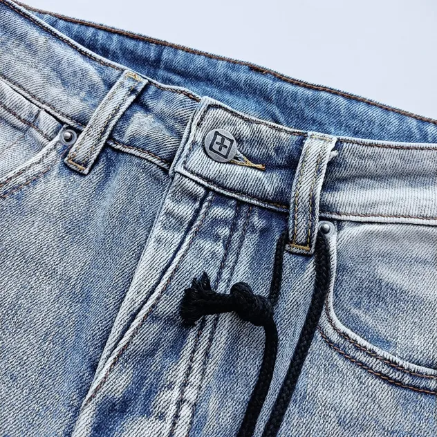 Serviço de Atacado de Jeans com Bordado Cruzado Inspirado na Ksubii Premium