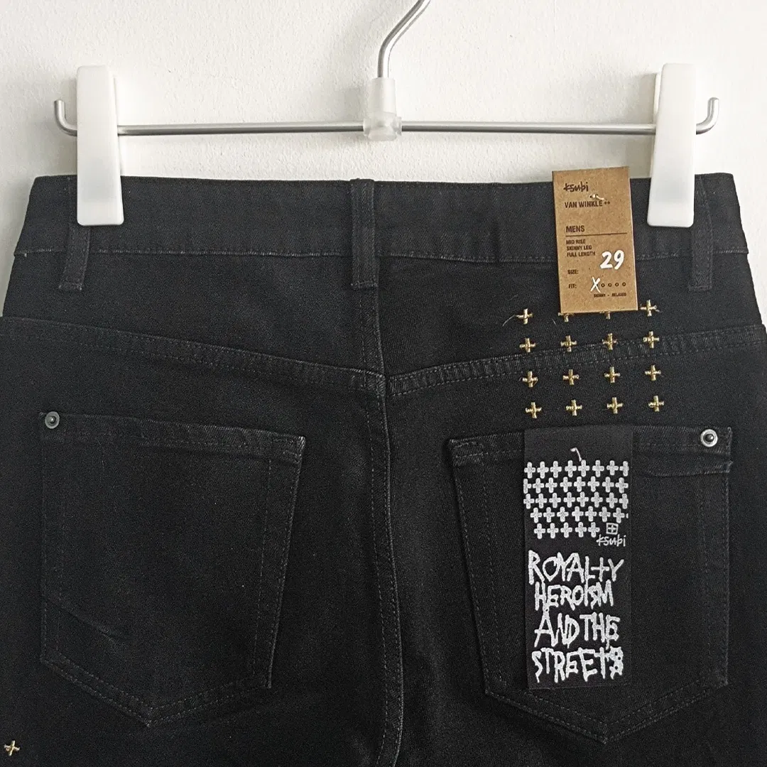 Calças de Denim Slim Fit por Atacado Design Personalizado
