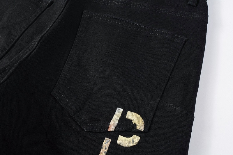 Novas Chegadas Calça Jeans Slim Fit de Alta Qualidade em Algodão Casual Reta Desgastada Lavagem Highstreet Rasgada Jeans Vintage