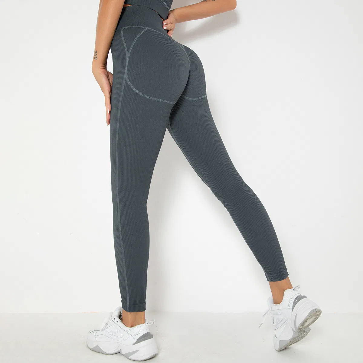 Calças esportivas femininas sem costura, leggings, roupas de yoga, roupas de ginástica, vestuário esportivo