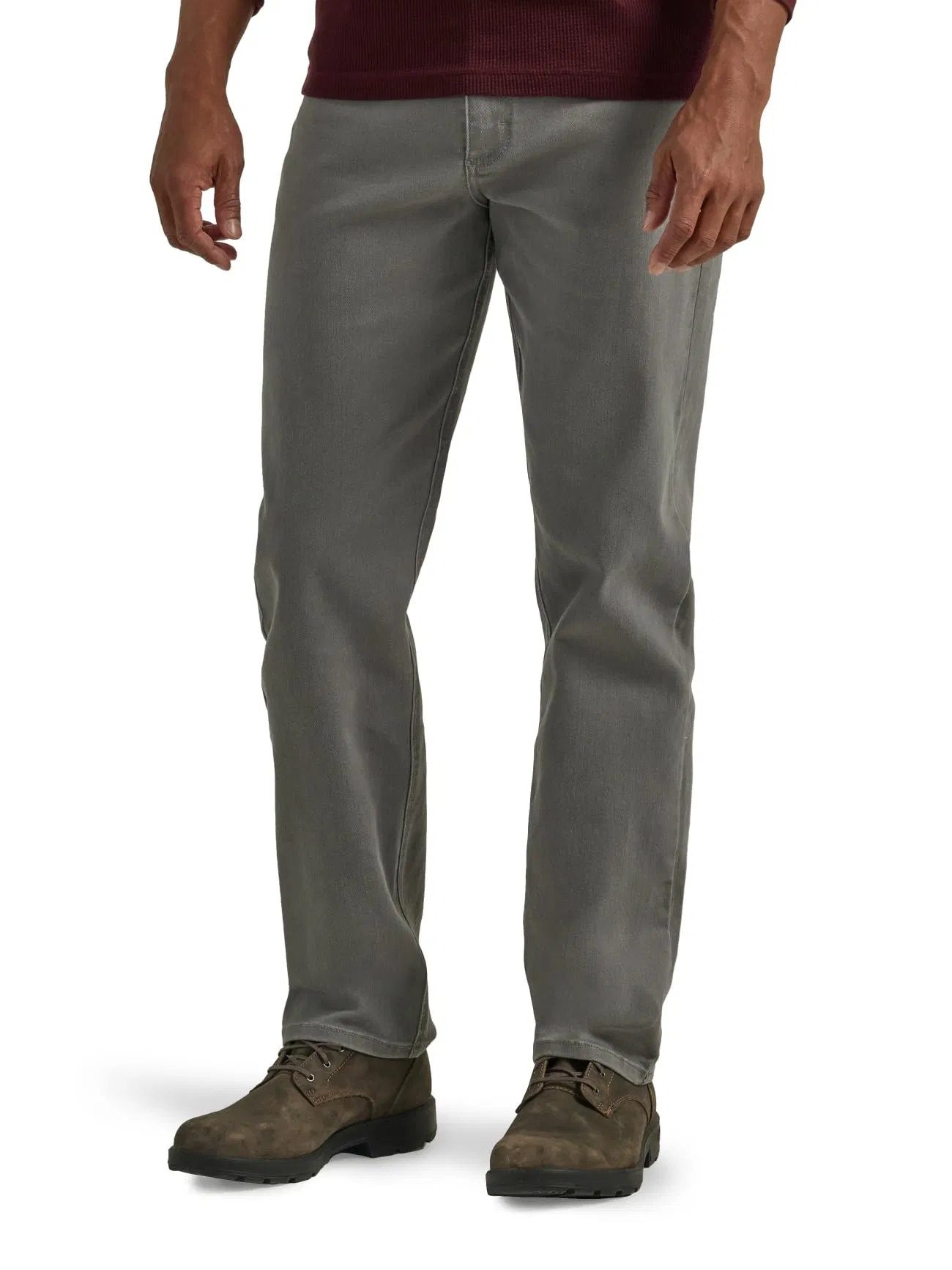 Novas Chegadas de Moda por Atacado Calças Jeans Masculinas 2024 Calças Jeans de Cor Lisa com Corte Solto Jeans Lavados com Cintura Elástica Calças Jeans Relaxadas