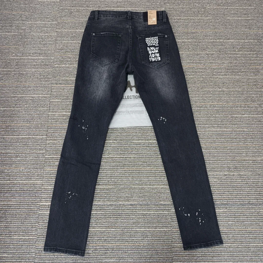 Fabricante de Jeans Slim Fit Vintage Lavado Inspirado na Ksubii