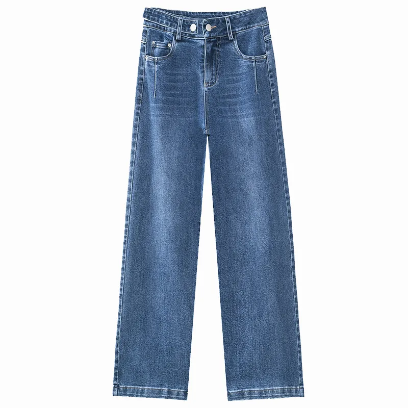 Calças de Jeans Masculinas de Designer em Denim com Estilo de Rua
