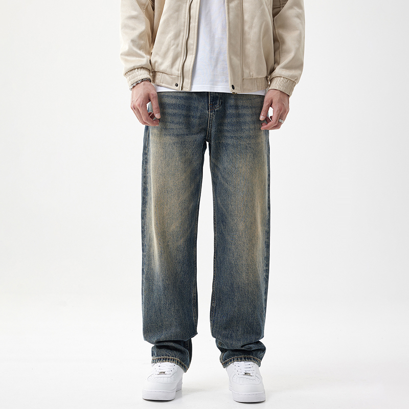 Calça Jeans Slim Fit para Homens, Fabricação Personalizada de Jeans, Qualidade de Exportação para o Mercado do Oriente Médio