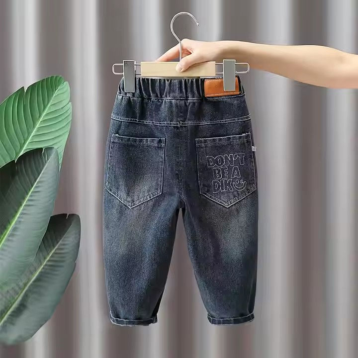 Novas Roupas Infantis de Outono e Inverno, Jeans Infantis de Alta Qualidade
