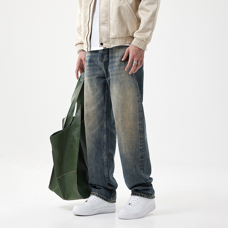 Calça Jeans Slim Fit para Homens, Fabricação Personalizada de Jeans, Qualidade de Exportação para o Mercado do Oriente Médio