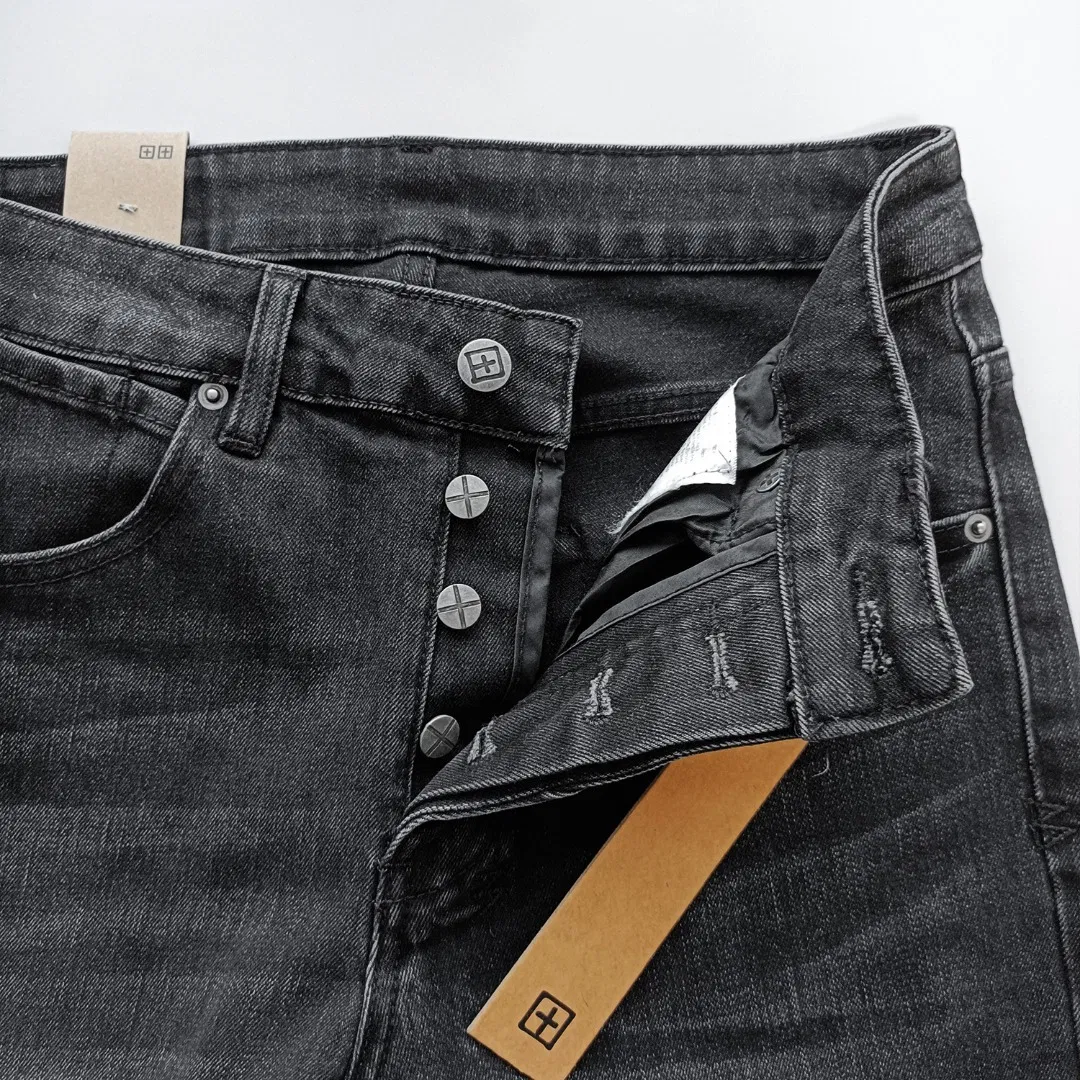 Jeans de denim vintage lavados inspirados na Ksubii em atacado premium