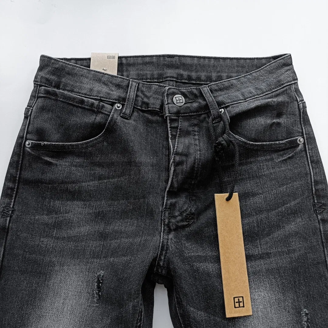 Jeans de denim vintage lavados inspirados na Ksubii em atacado premium