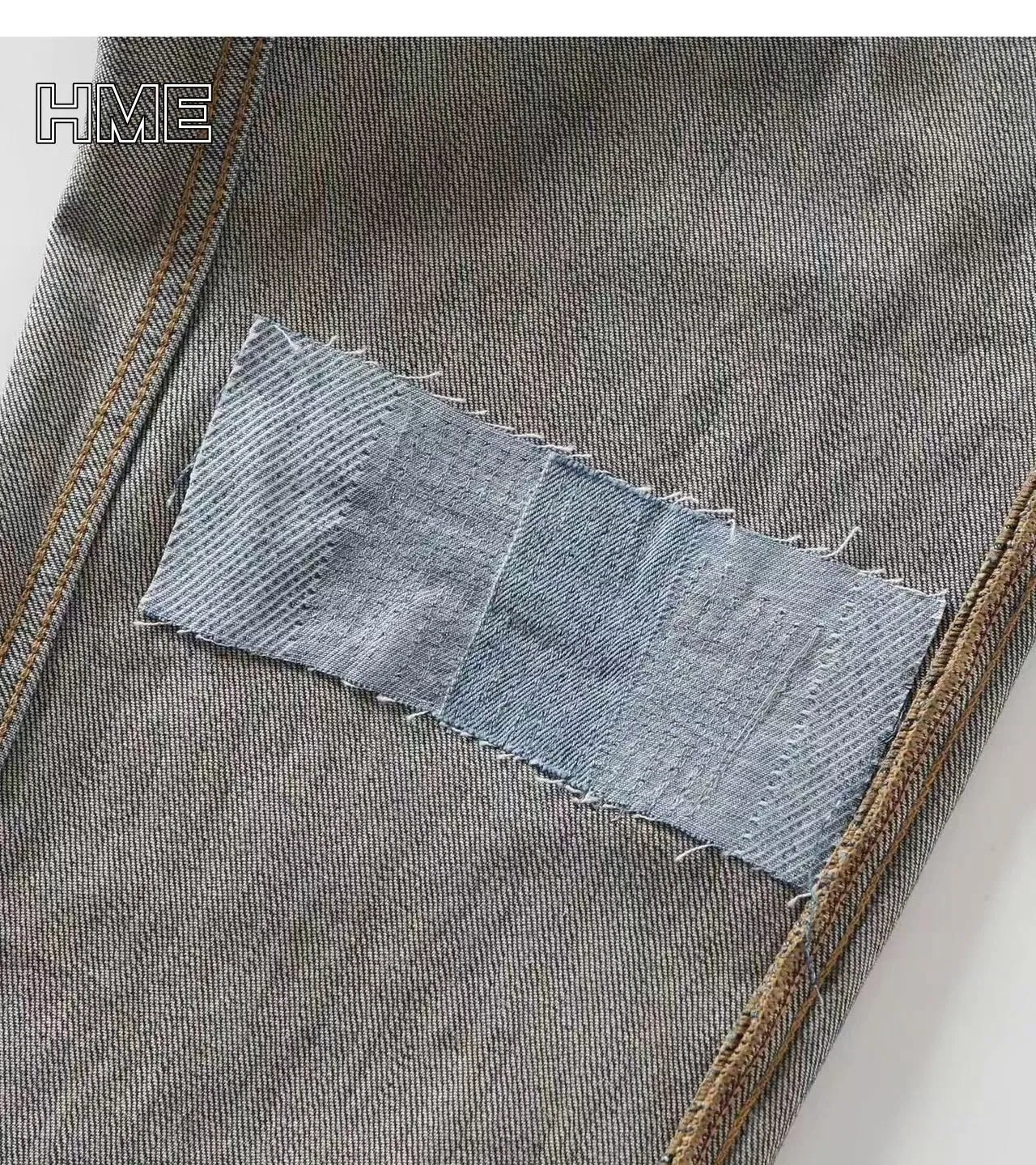 Jeans Slim Straight Leg Masculinos Desgastados para Estilo Casual