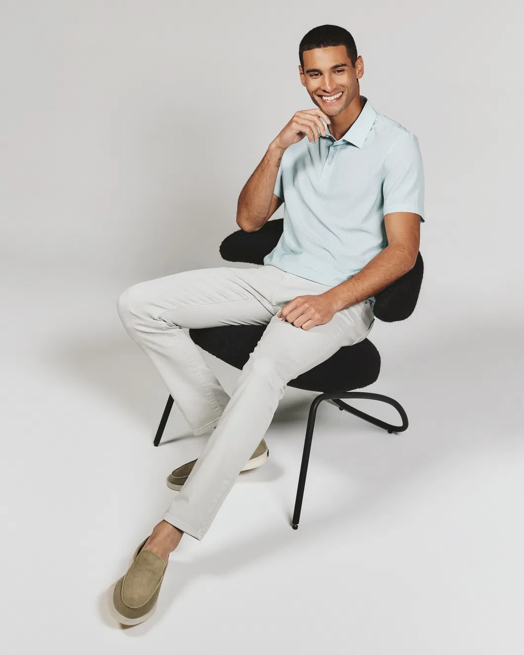 Calças de denim personalizadas por atacado, ajuste solto para homens, alta qualidade, populares calças de streetwear para homens