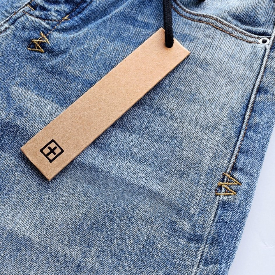 Calças de Denim Desgastadas Premium K S U Bii Moda de Rua Atacado