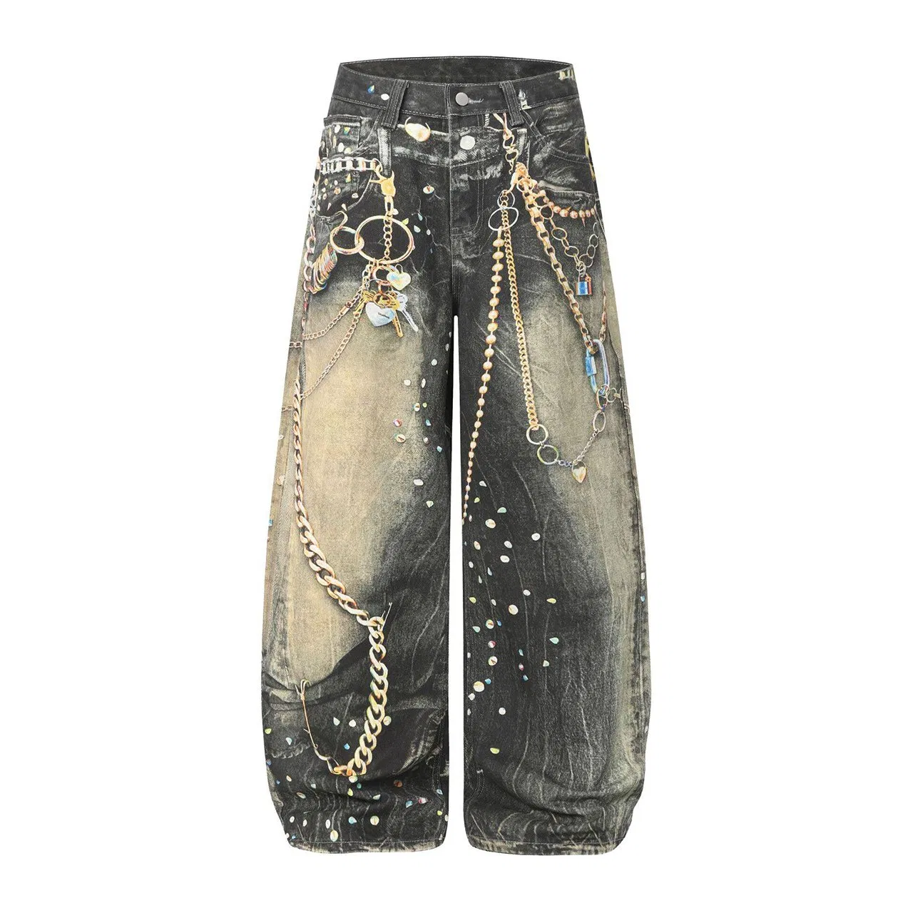 Fabricante de Jeans Masculinos em Atacado, Corte Larguinho, Lavagem Ácida, Denim Macio, Denim Colorido, Laser, Efeito Desgastado, Para Todas as Estações, Exportação em Atacado, OEM, ODM, Logotipo Personalizado