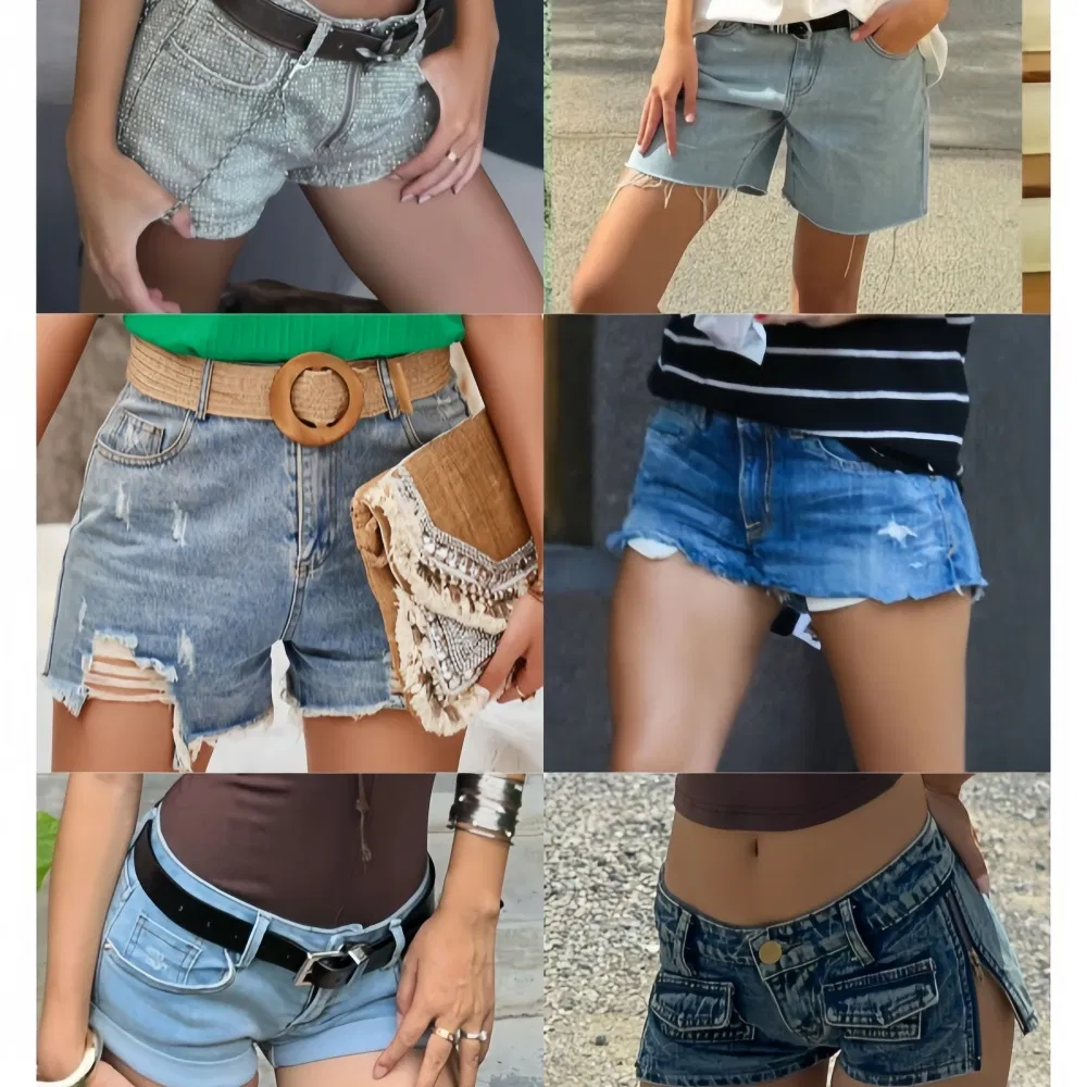Pantalonas de moda femininas justas de algodão denim elástico a preços baixos por atacado e jeans masculinos de fábricas chinesas