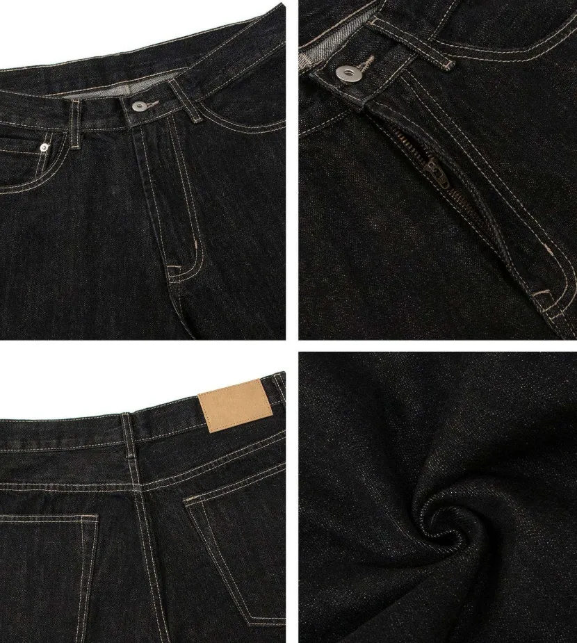 Calças Jeans Masculinas Largas Rasgadas Vintage Desgastadas Ajuste Relaxado Y2K Streetwear