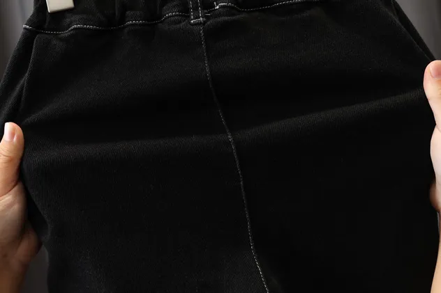 Calça com forro de fleece infantil