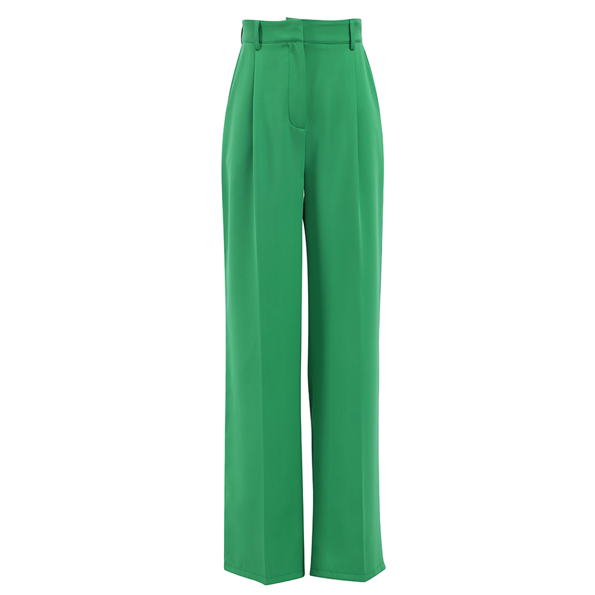 Calças largas casuais femininas, calças de cintura alta, pantalonas largas, calças baggy femininas, moda