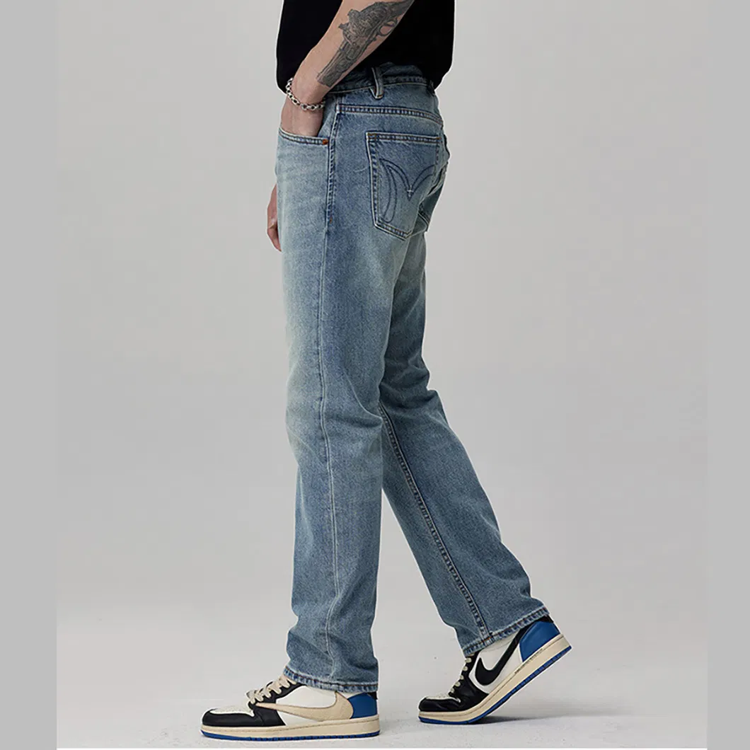 Novos Jeans Slim-Fit Personalizados para Homens
