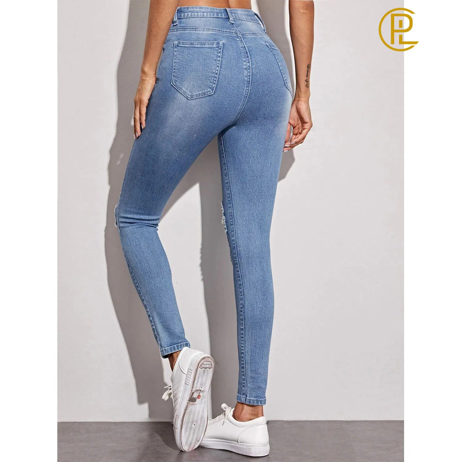 2020 Calças Skinny Jeans Clássicas com Estilo Advance