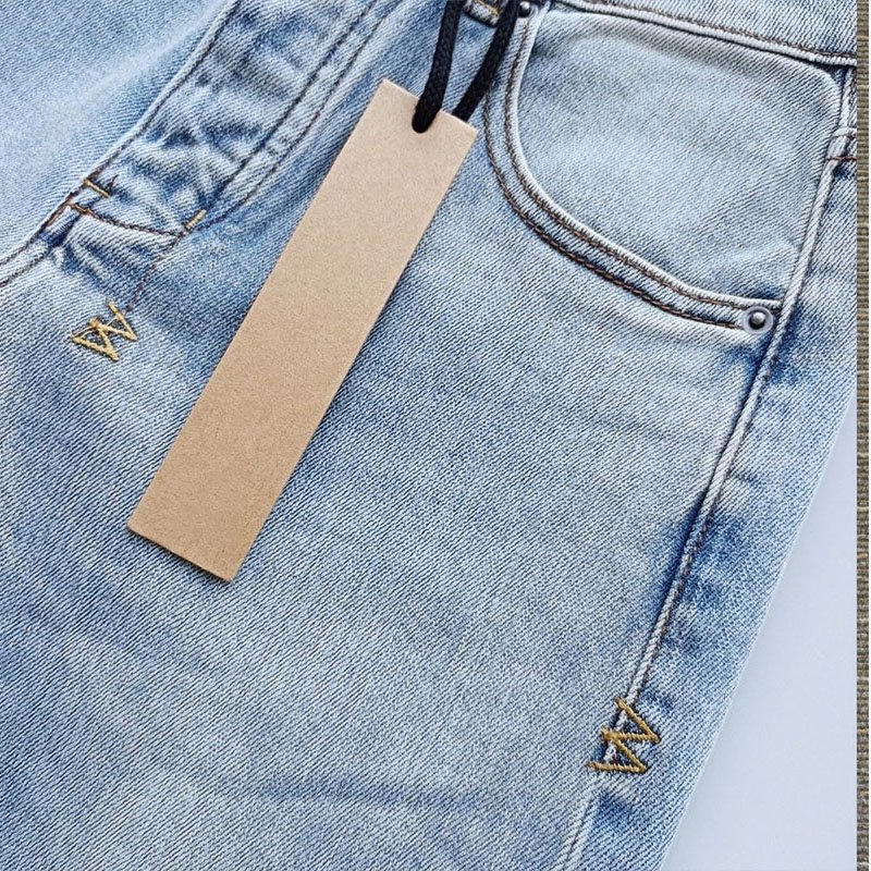 Calças jeans estéticas slim straight masculinas por atacado em denim com conforto e elasticidade