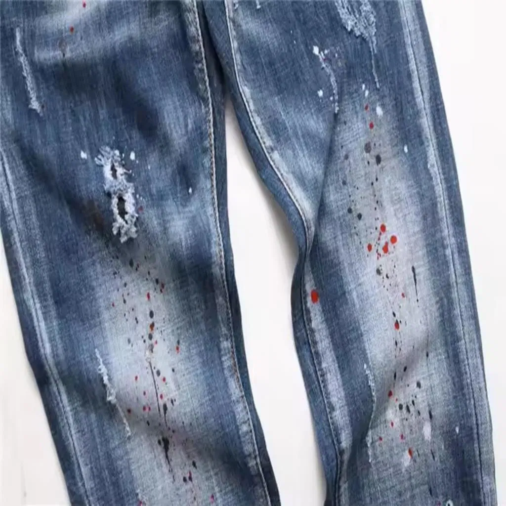 Calças Casuais Masculinas Stretch Slim-Fit Versão Coreana Calças de Pés Pequenos Pretas Calças Tapered Calças de Moda Calças Jogger