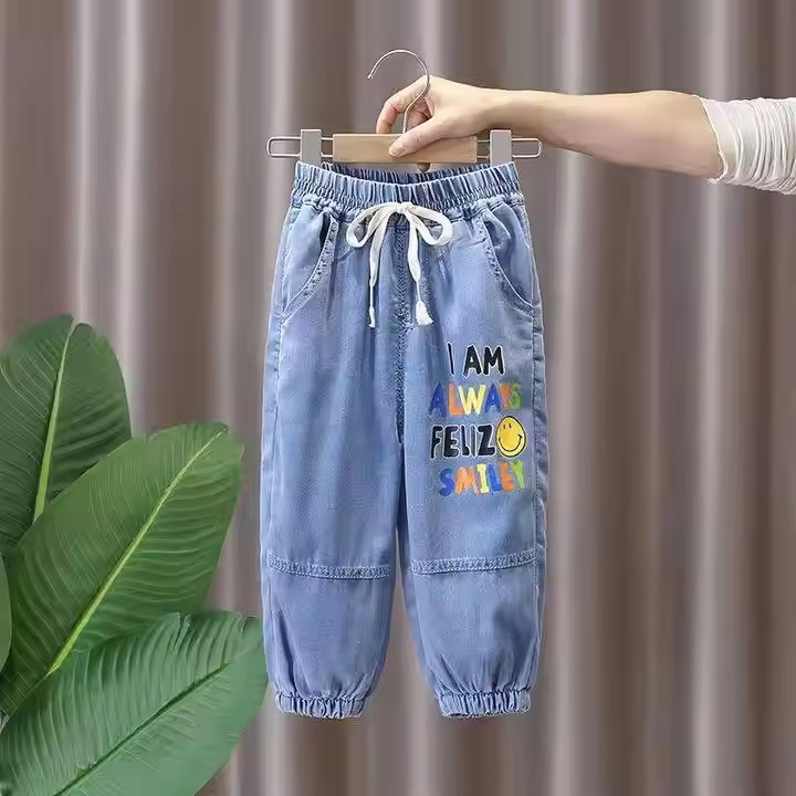 Jeans para Crianças Menina 2026 Primavera e Verão Nova Moda