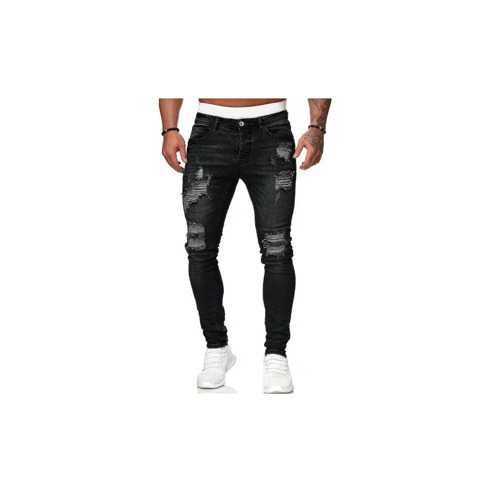 Preço Bom de Fábrica Venda de Calças Jeans Masculinas de Alta Qualidade para o Verão e Primavera