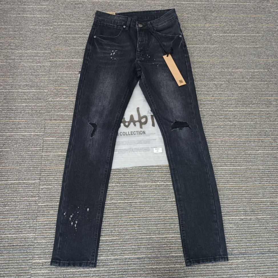 Fabricante de Jeans Slim Fit Vintage Lavado Inspirado na Ksubii