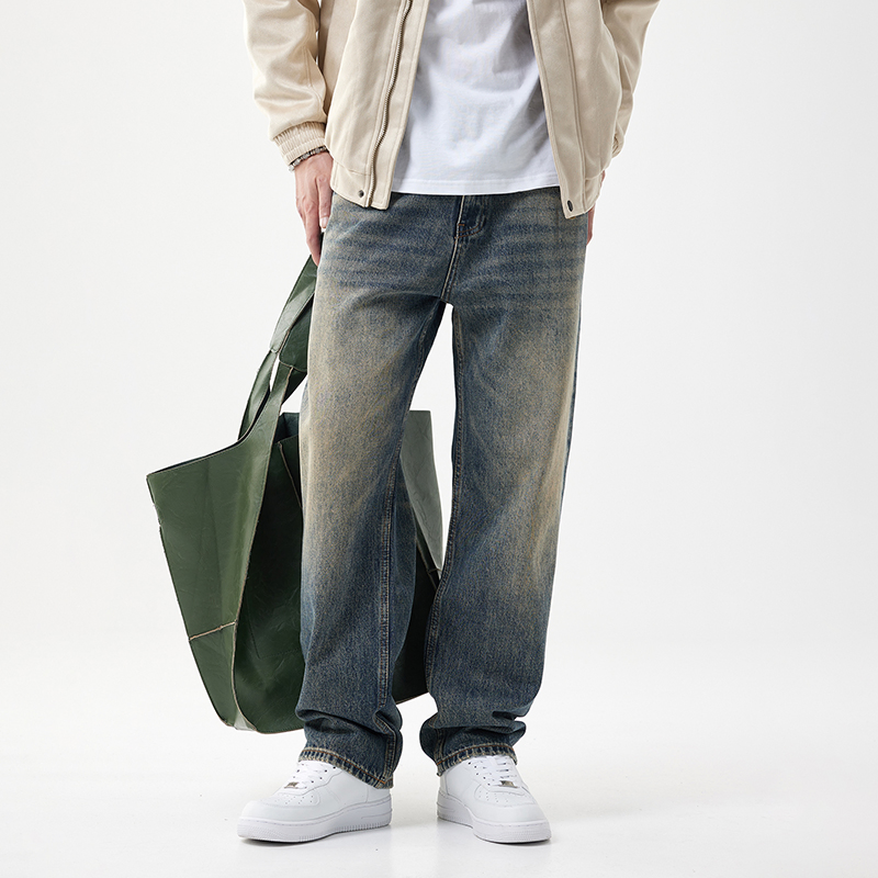 Calça Jeans Slim Fit para Homens, Fabricação Personalizada de Jeans, Qualidade de Exportação para o Mercado do Oriente Médio