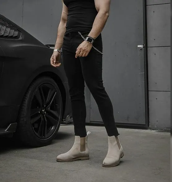Moda de Todas as Estações Atacado Calças Jeans Pretas Masculinas Skinny de Alta Qualidade com Stretch Calças Casuais Jeans Masculinos