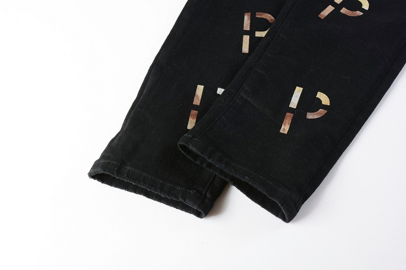 Novas Chegadas Calça Jeans Slim Fit de Alta Qualidade em Algodão Casual Reta Desgastada Lavagem Highstreet Rasgada Jeans Vintage