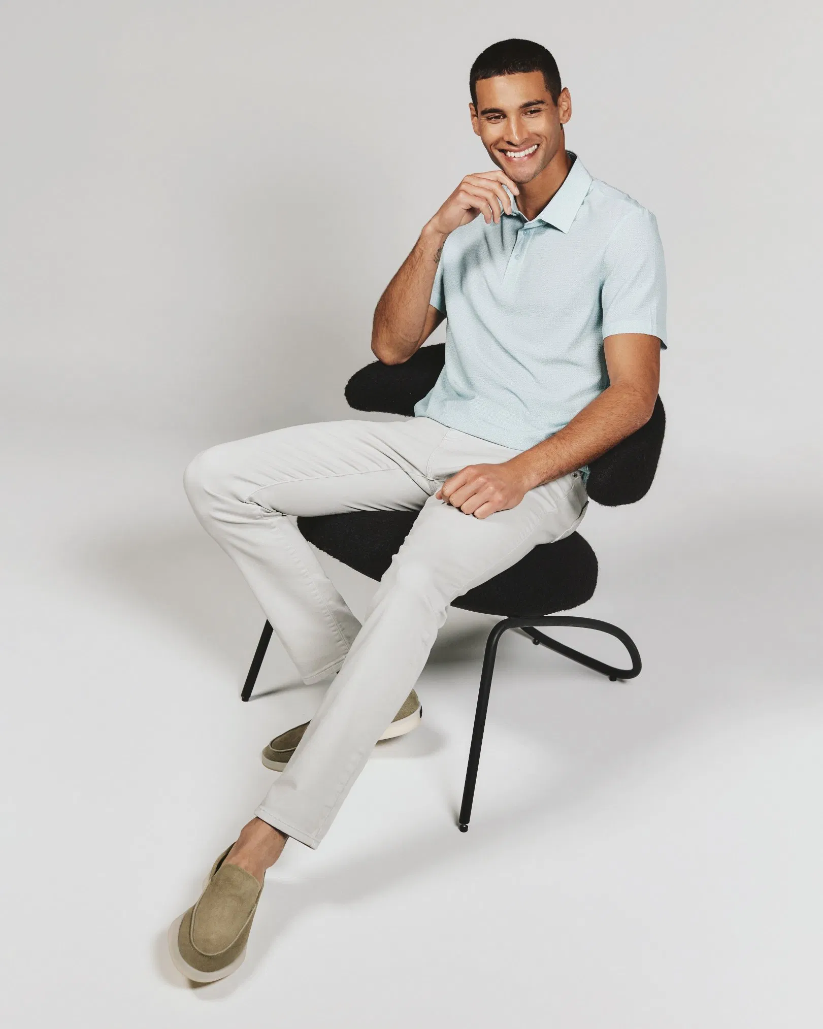 Calças de denim personalizadas por atacado, ajuste solto para homens, alta qualidade, populares calças de streetwear para homens