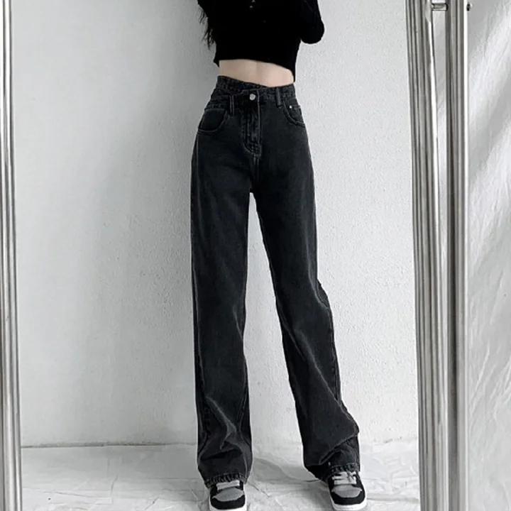 Calças de Jeans Justas de Algodão com Stretch para Mulheres São uma Escolha de Moda para Mulheres