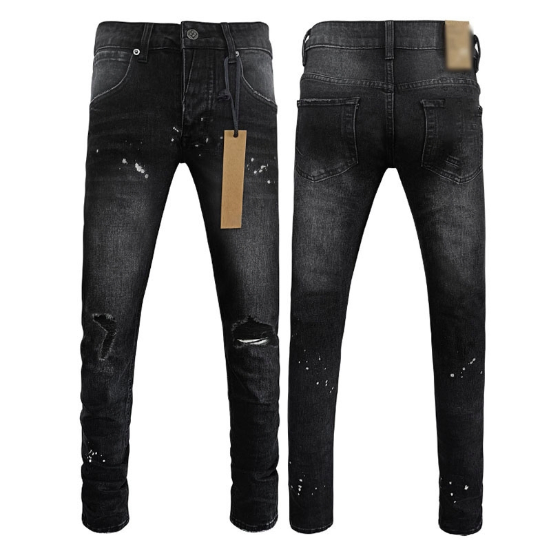 Calças Jeans Rasgadas Masculinas Estilo Ksu-Bi Slim Stretch Moda de Rua Denim