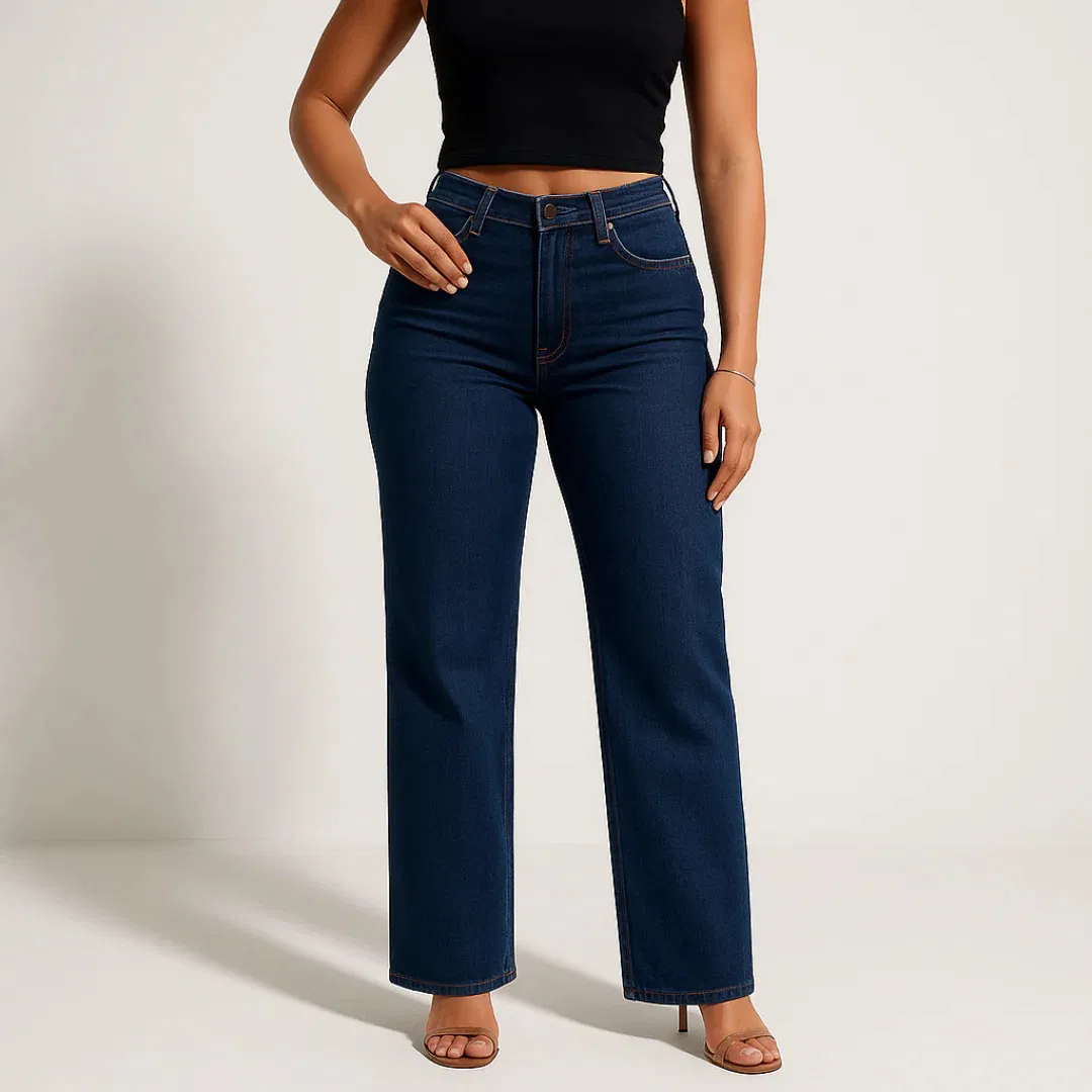 Calças de Jeans Femininas Premium Stretch Plus Size Fabricante Etiqueta Privada OEM ODM Atacado Compradores