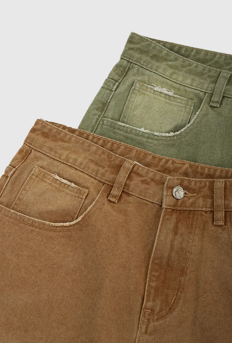 Jeans de Largura Solta Detalhe 5