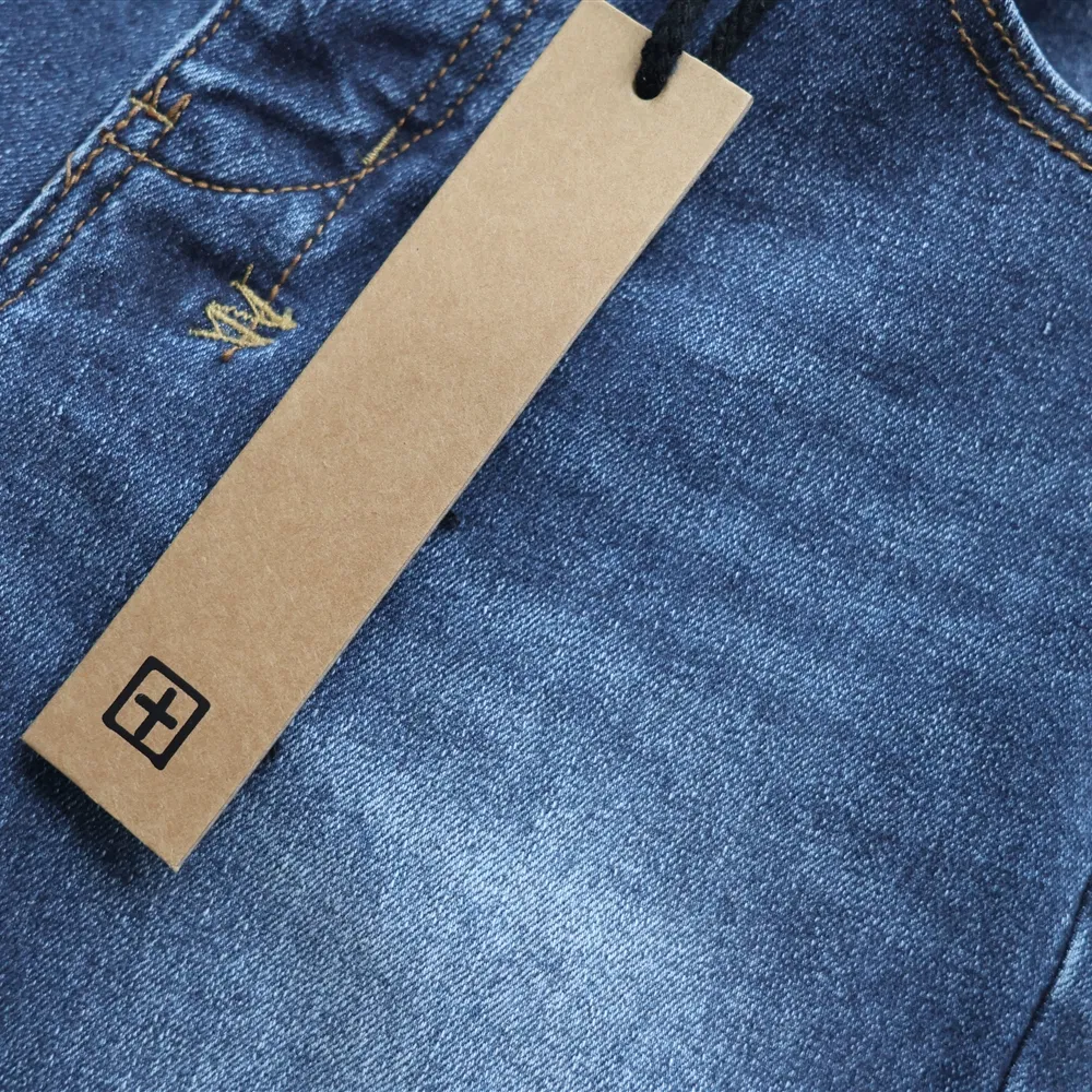 Calças de Denim Premium Desgastadas — Jeans Rasgados Estilo Ksu-Bii Personalizados
