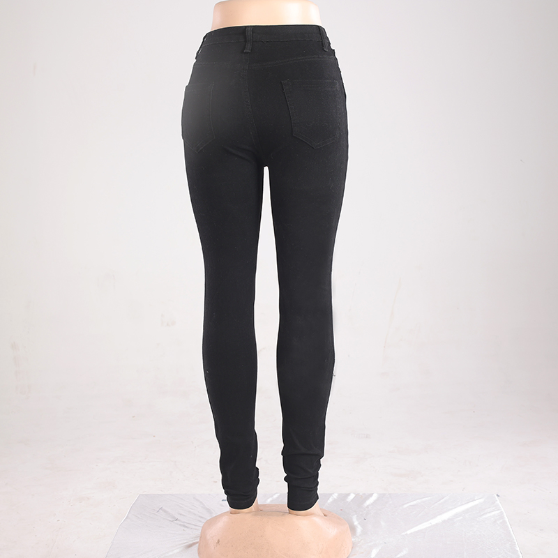 Calças de Cintura Alta Femininas, Calças Slim, Calças de Lápis Femininas, Jeans Skinny Femininos, Pantalones