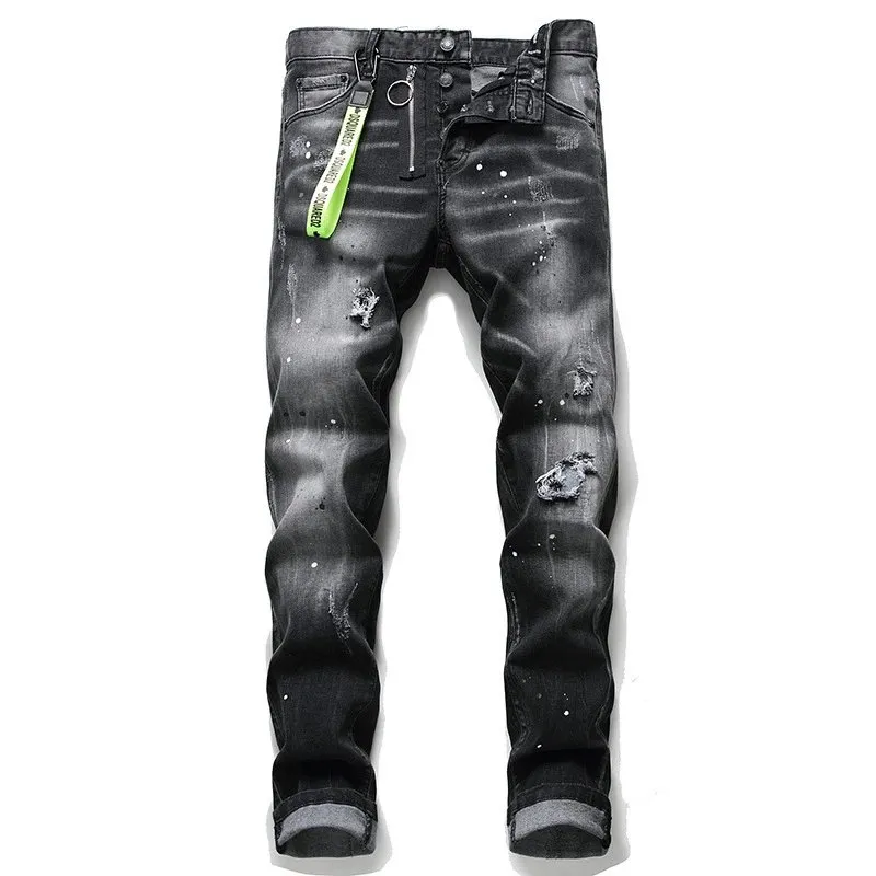 Calças masculinas de estilo punk europeu-americano - Imagem 1