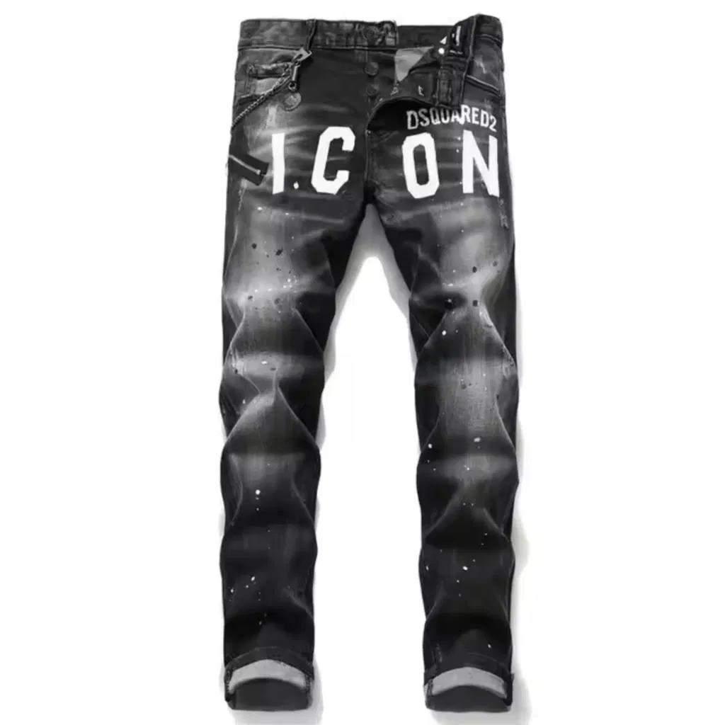Calças de Jeans Casuais Masculinas Stretch Duráveis e Respiráveis para Atividades ao Ar Livre Estilo Europeu Moda Calças Cargo