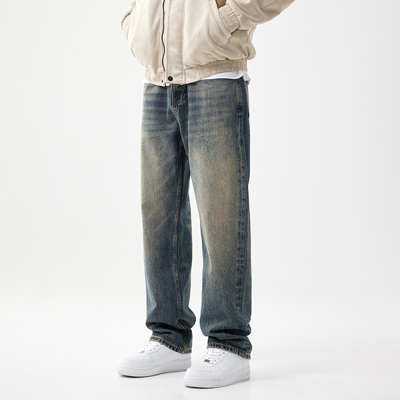 Calça Jeans Slim Fit para Homens, Fabricação Personalizada de Jeans, Qualidade de Exportação para o Mercado do Oriente Médio
