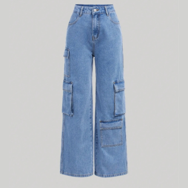 Calças Mom Jeans Femininas, Roupas Casuais Femininas, Roupas de Rua, Harem, Boyfriend, Cintura Alta, Calças de Denim para Mulheres