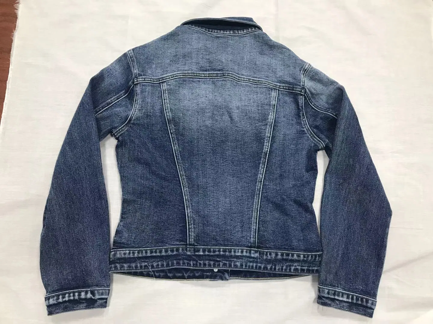 Calças Jeans Femininas / Atacado para Meninas / Denim Personalizado de Algodão Skinny Reto Stretch Rasgado Casual de Negócios Moda de Alta Qualidade
