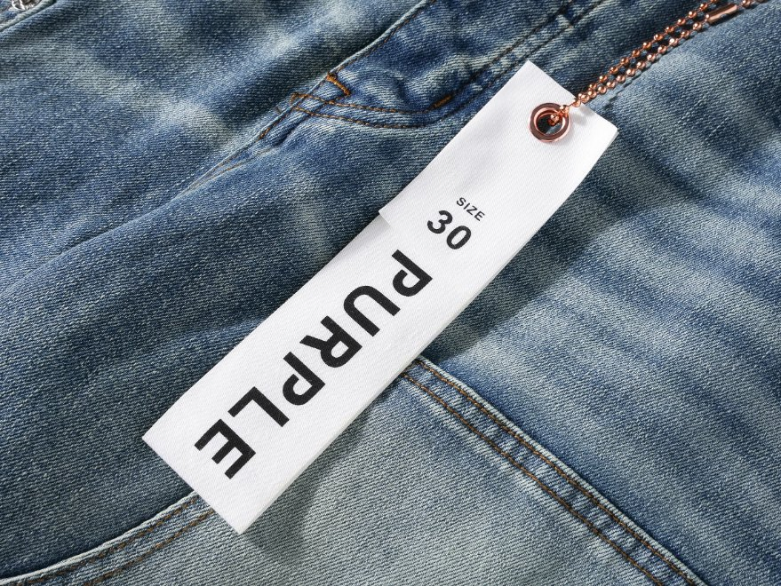 Calças Jeans Retro Whiskering para Atividades ao Ar Livre