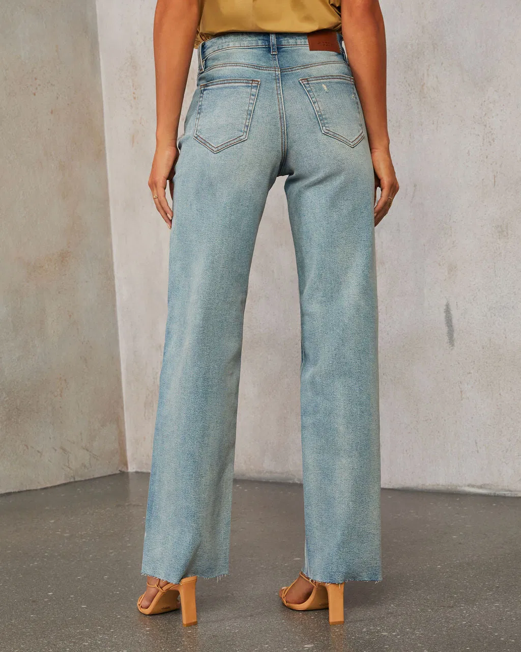 Calças de Jeans Femininas de Alta Qualidade, Largas, Retas, de Cintura Alta, Respirável, para o Inverno, Casuais
