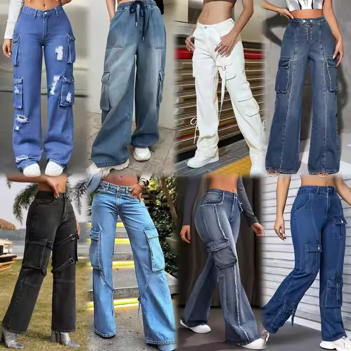 Calças de Jeans Justas de Algodão com Stretch para Mulheres São uma Escolha de Moda para Mulheres