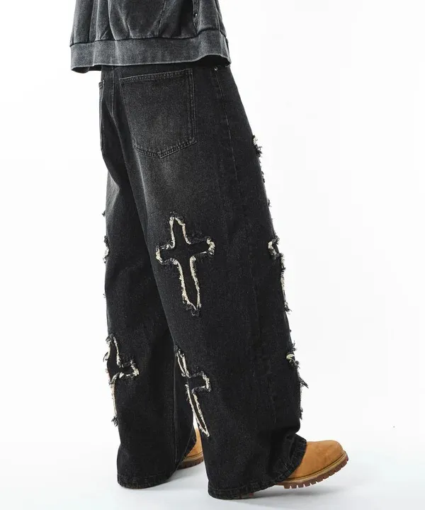 Calças Jeans de Algodão Premium